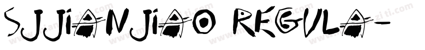 SJjianjiao Regula字体转换